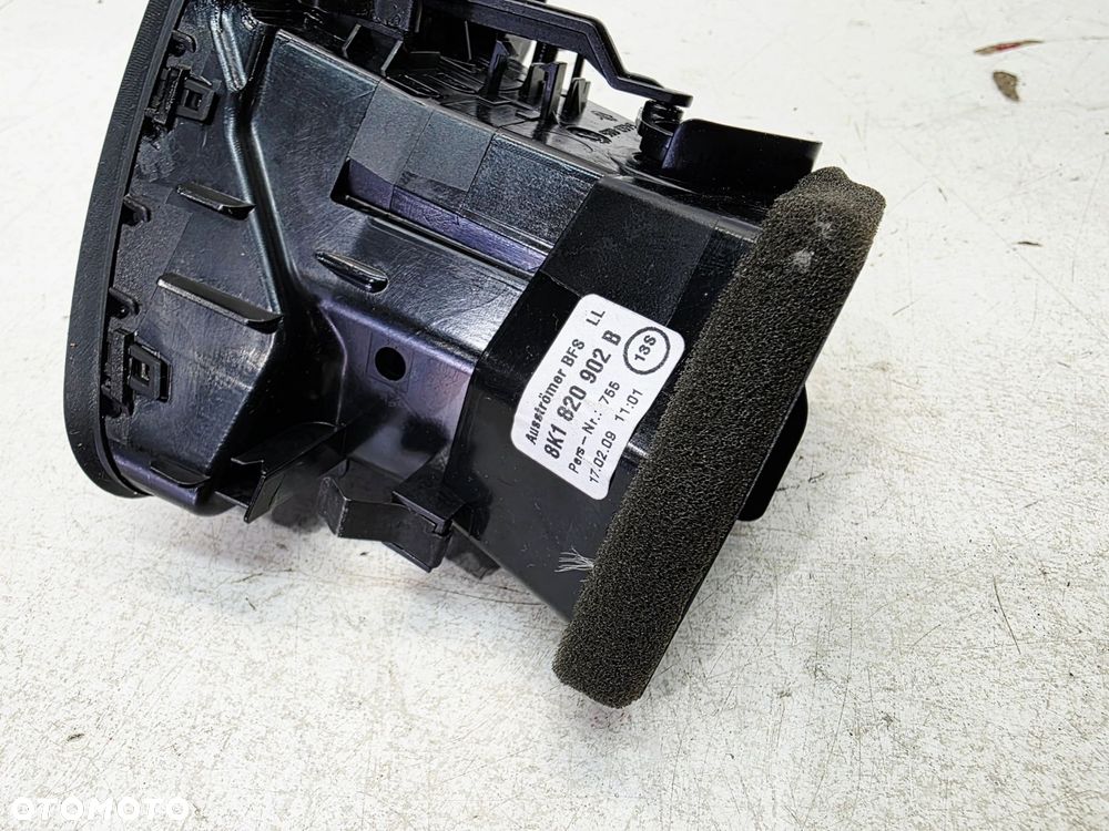 KRATKA NAWIEWU PRAWA CZARNY MAT AUDI A4 B8 8K1820902B - 7