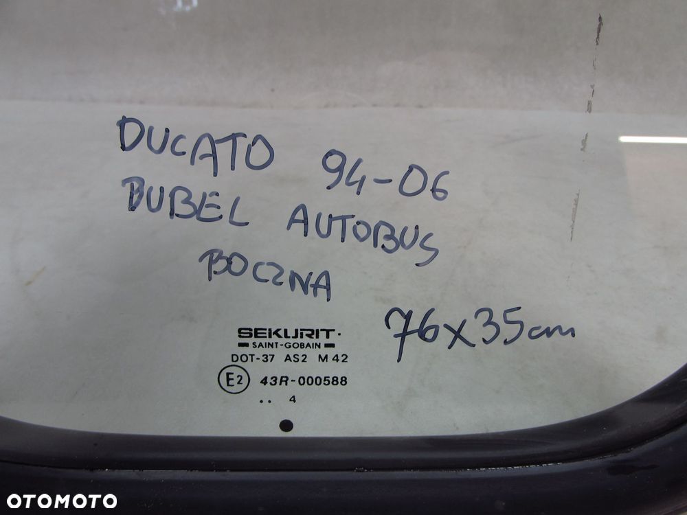 FIAT DUCATO BOXER JUMPER MAXI AUTOBUS 94-06 SZYBA BOCZNA - 5