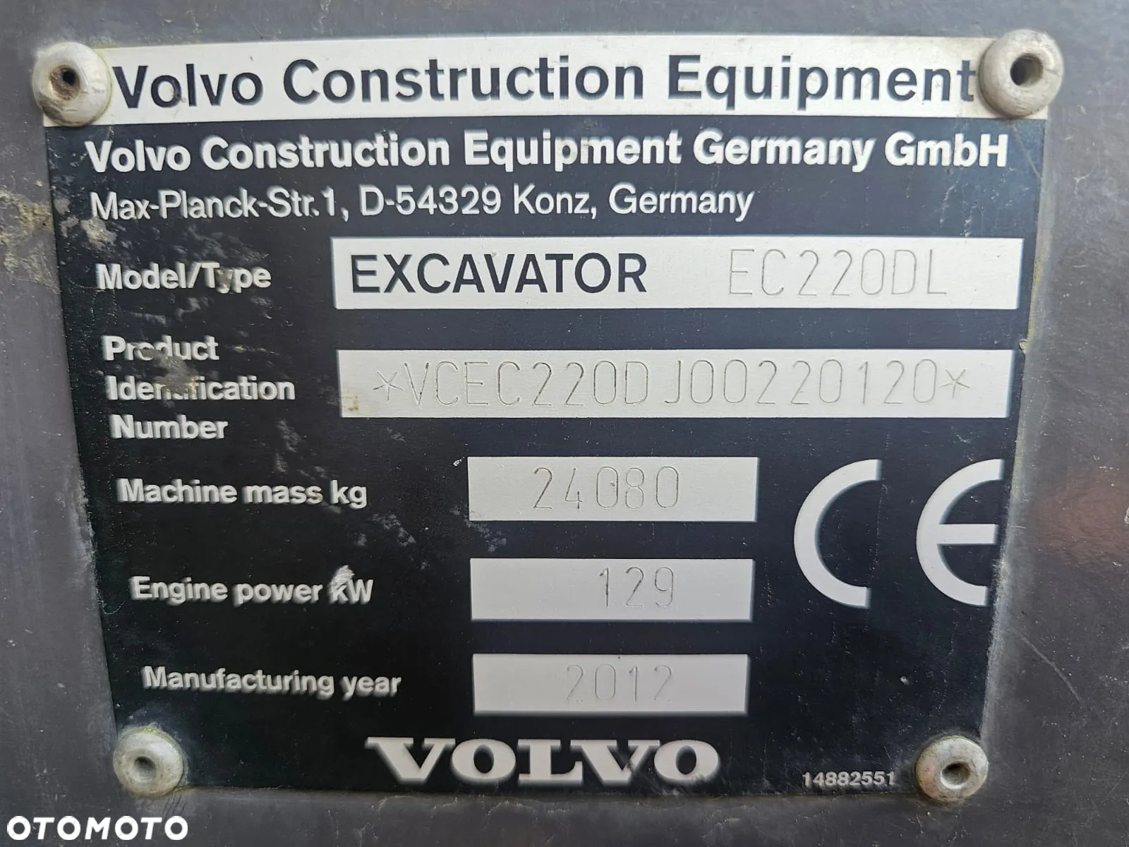 Volvo EC220DL - 24