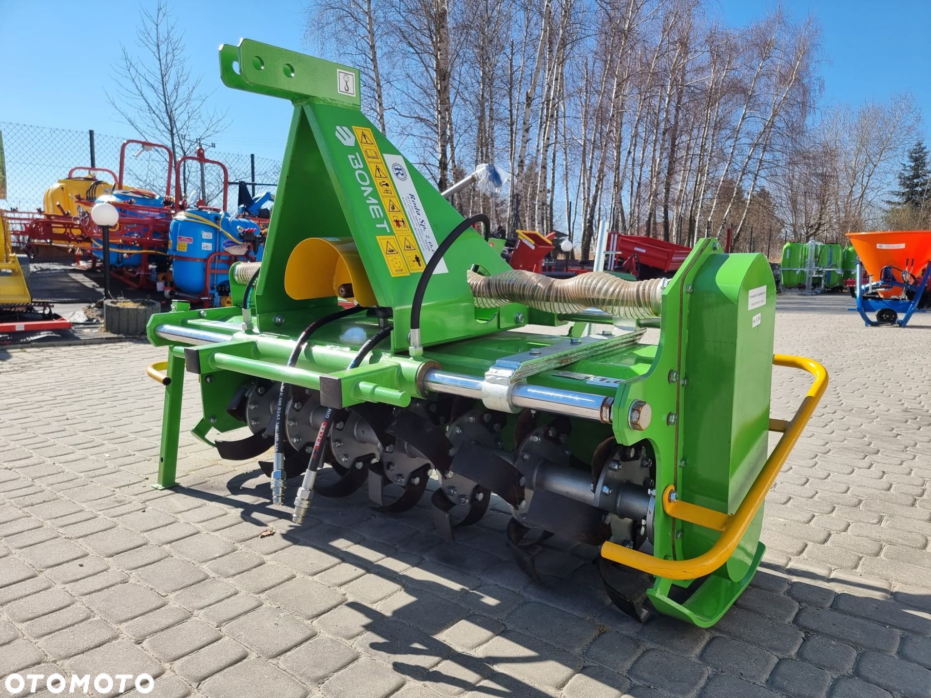 Glebogryzarka Glebogryzałka Virgo z przesuwem hydraulicznym Bomet Strumyk - 1