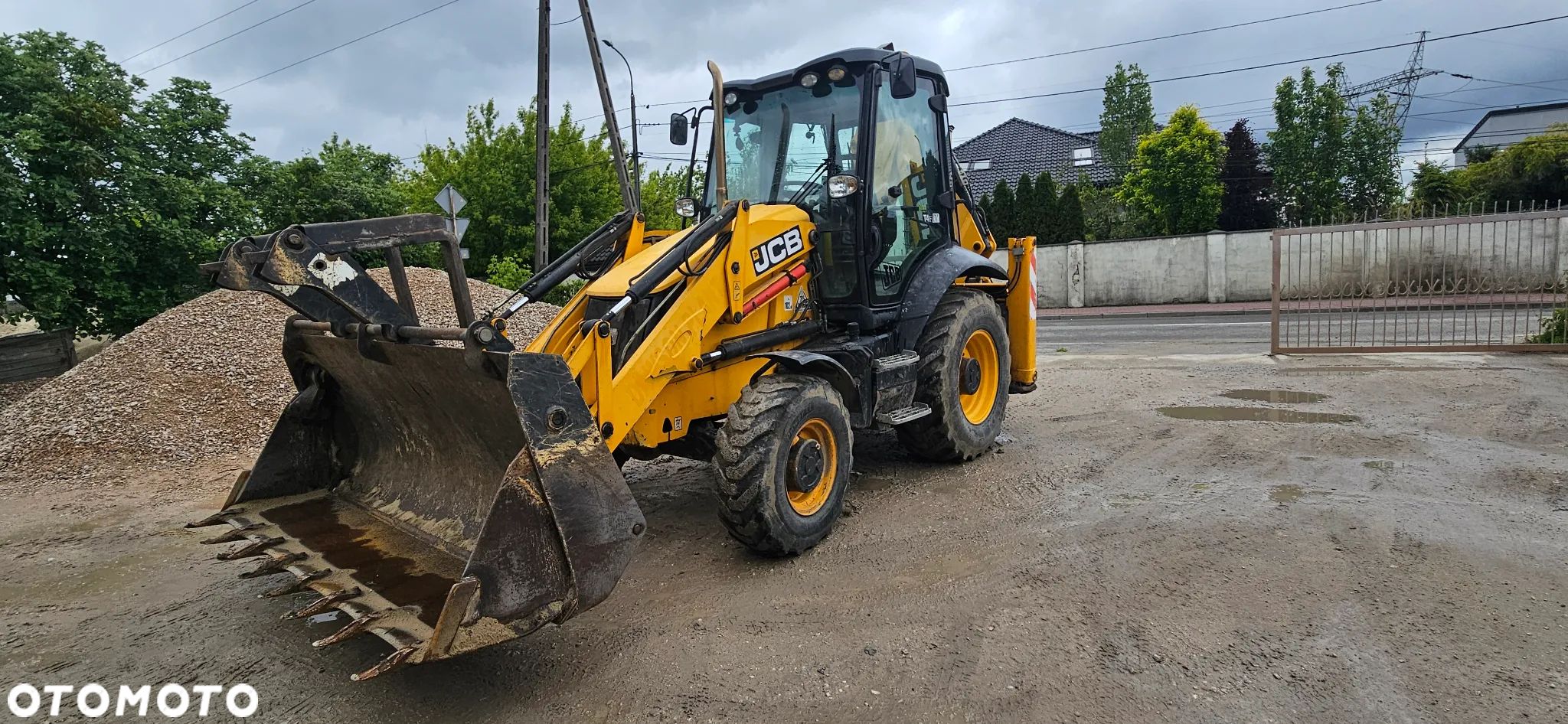 JCB 3CX Turbo Plus AEC Joystick klima - 1