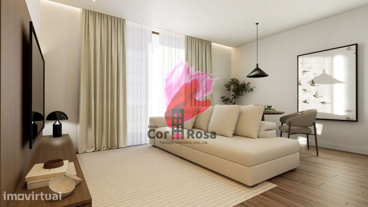 Apartamento T2 Novo com Acabamentos Premium - Grande imagem: 2/12