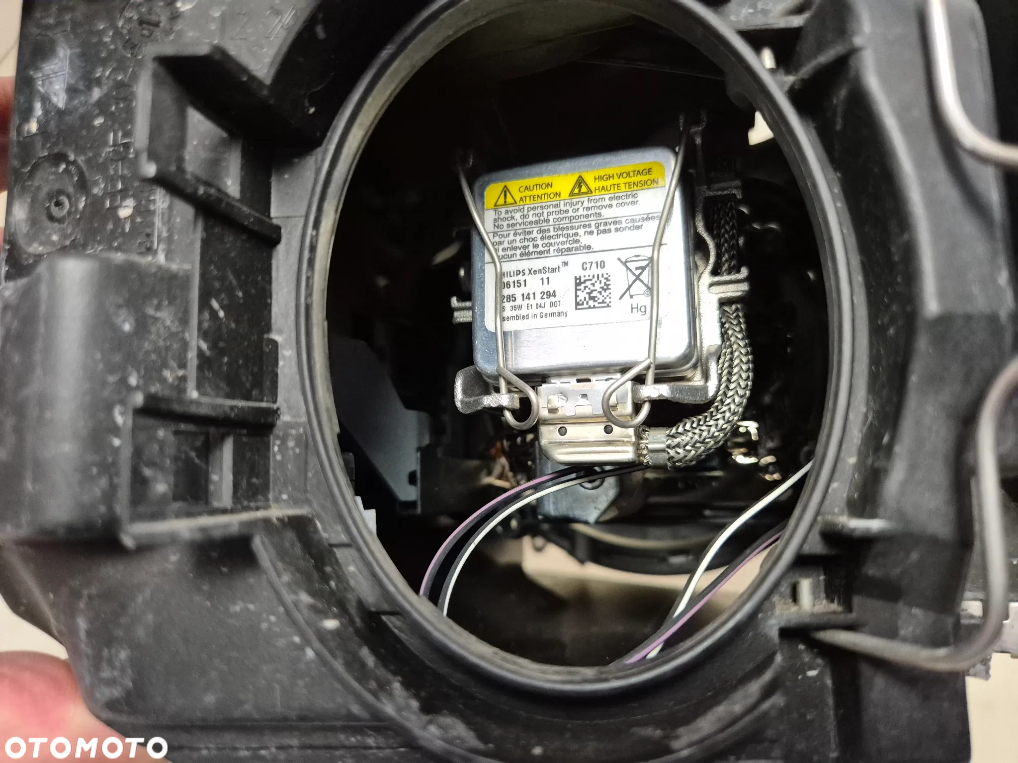 AUDI A3 8P 2007 BI XENON NIE SKRĘTNY PRAWA PRZEDNIA LAMPA KOMPLETNA EU - 9