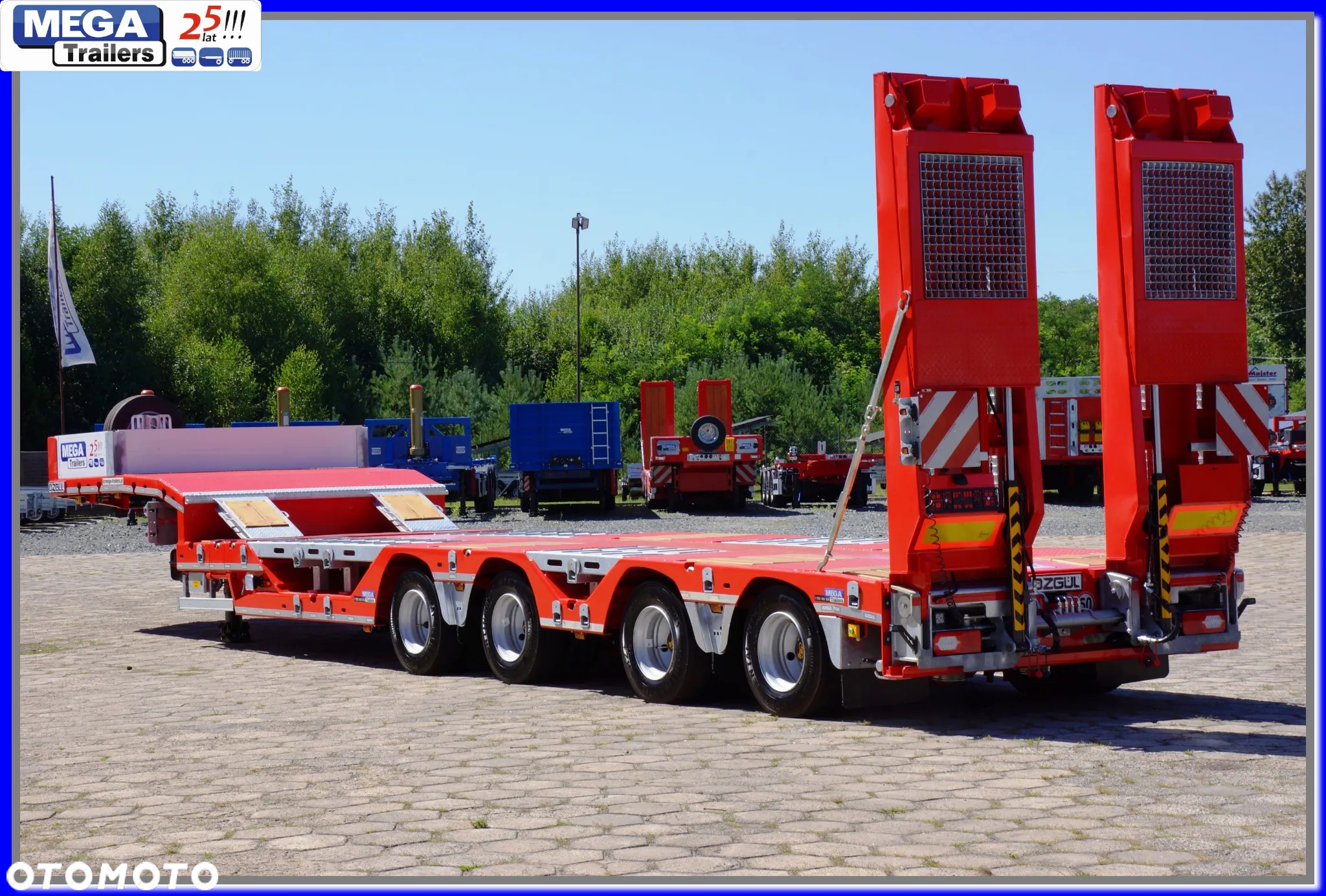 Mega Niskopodwoziowa 70 T DMC Kombajny, maszyny budowlane 18,60 m długości !!! - 13
