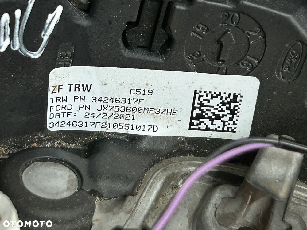 KIEROWNICA SKÓRZANA MULTIFUNKCYJNA FORD FOCUS MK4 JX7B3600ME3ZHE - 5