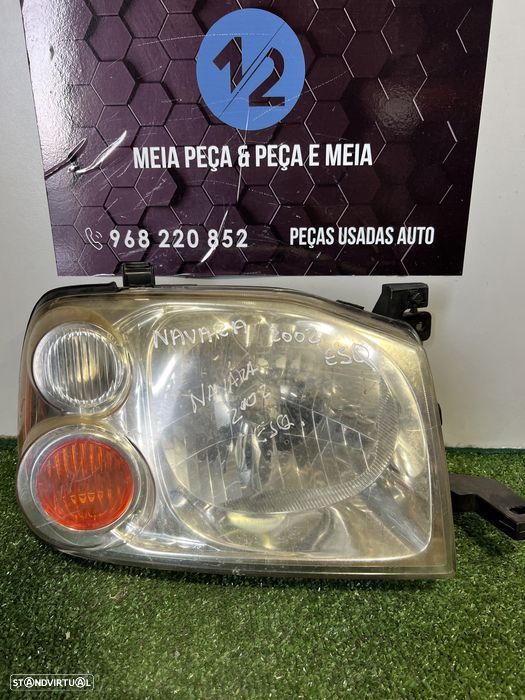 Farol frente esquerdo Nissan Navara 2002 - 1