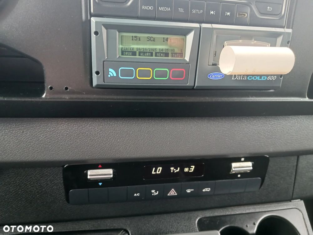 Mercedes-Benz Sprinter 907 Max 20r maxi 316 CDI 160 KM SALON Sypialnia webasto Klima Izoterma Siła Chłodnia Mroźnia Agregat - 25