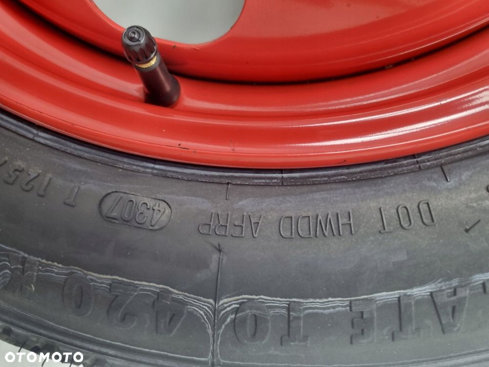 KOŁO DOJAZDOWE Peugeot 207 308 125/85 R16 4x108 Citroen C4 II 2160718 - 9