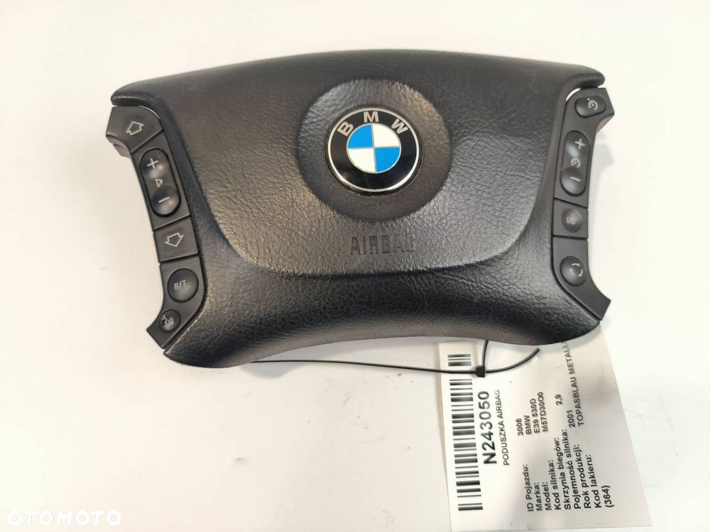PODUSZKA AIRBAG BMW E39 530D 336753743801K - 1