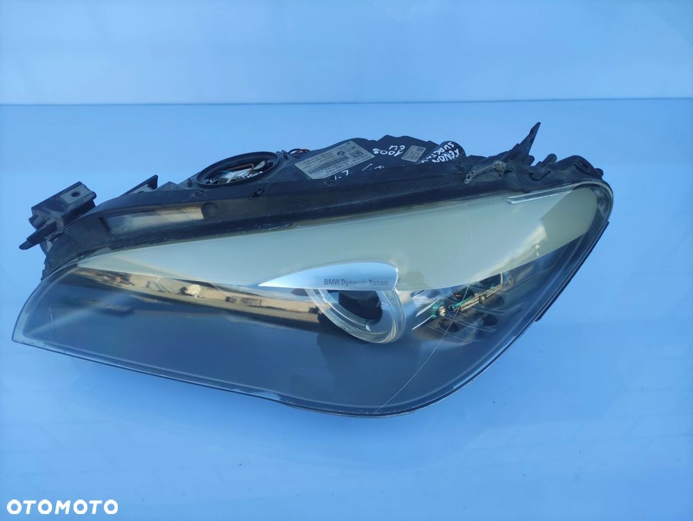 LAMPA LEWY PRZÓD PRZEDNIA BMW F01 F02 F04 XENON SKĘTNY EUROPA - 2