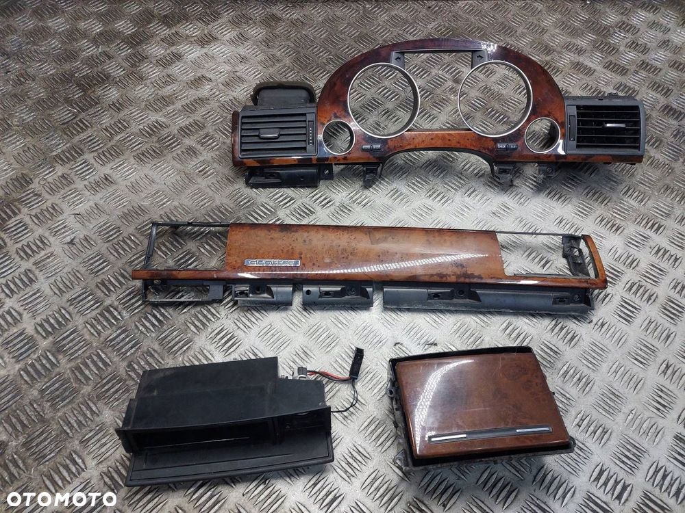 DEKORY LISTWY OZDOBNE KOMPLET AUDI A8 D3 4E0857951D 4E1857186H - 1