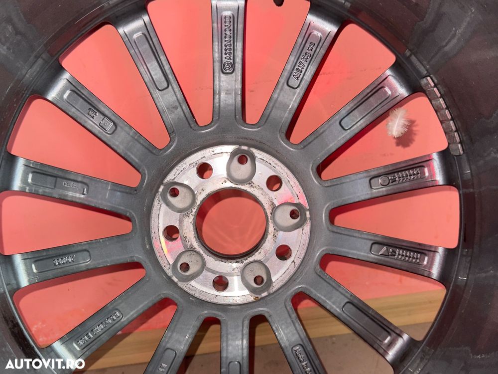 Janta Originala Mercedes AMG 20" Noua A2224010400 + Anvelopa Goodyear - 3