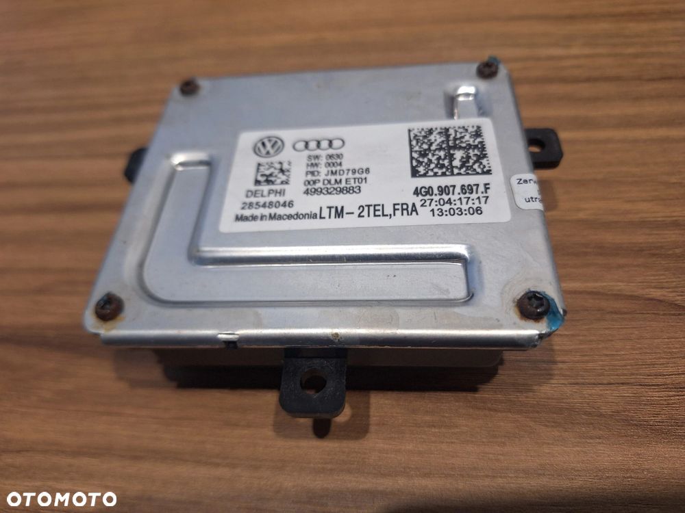 STEROWNIK PRZETWORNICA MODUŁ LED 4G0907697F 4G0.907.697.F AUDI VW SKODA SEAT - 1