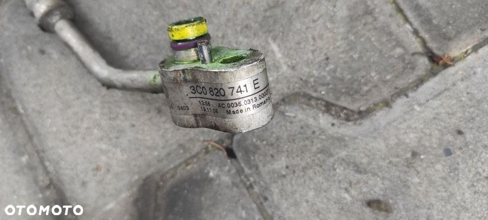 Przewód Rurka Klimatyzacji VW Passat B6 B7 CC 3C0820741E - 2