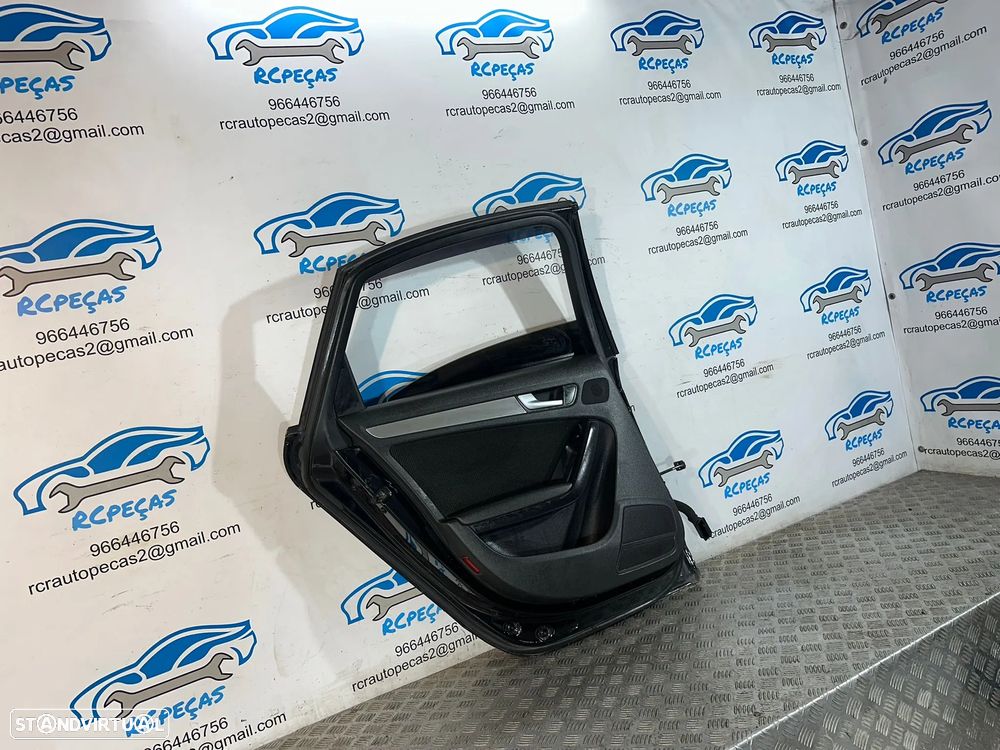 .Porta Tras Traseira Esquerda Audi A4 B8 Sedan 2007 - 2015 - 4