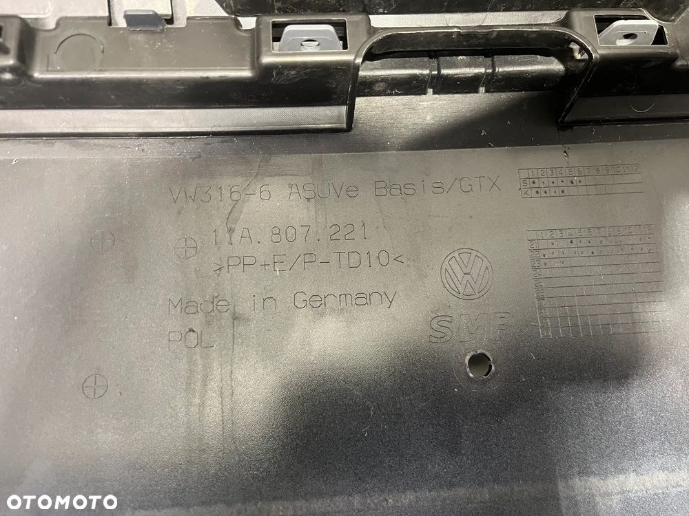 Volkswagen golf ID4 GTX od 20r 11A807221 pdc zderzak przód przedni - 10