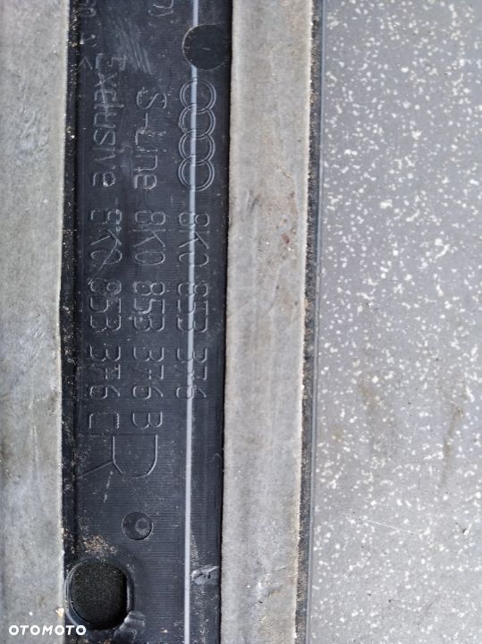 LISTWY PROGOWE AUDI A4 B8 8K0853375 8K0853376 8K0853374 8K0853373 - 8