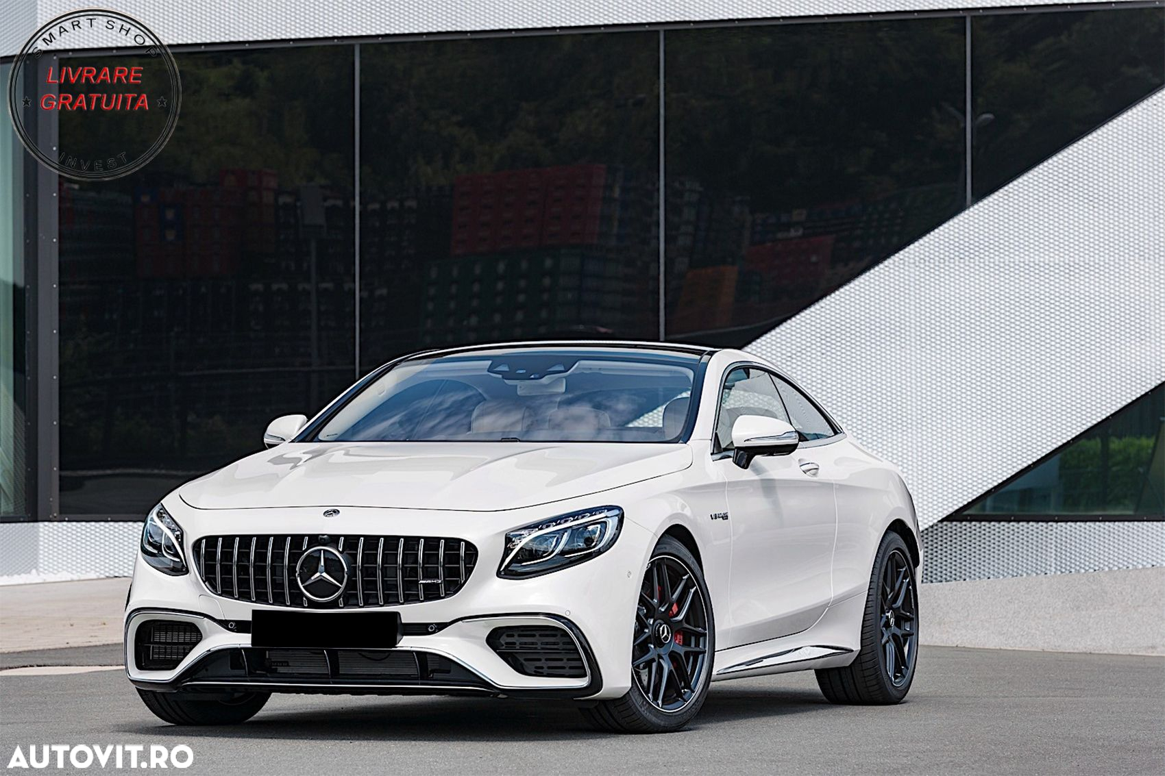 Grila Centrala Mercedes S-Class Coupe C217 (2014-2017)  Cabrio A217 (2015-2017) GT- livrare gratuita - 11
