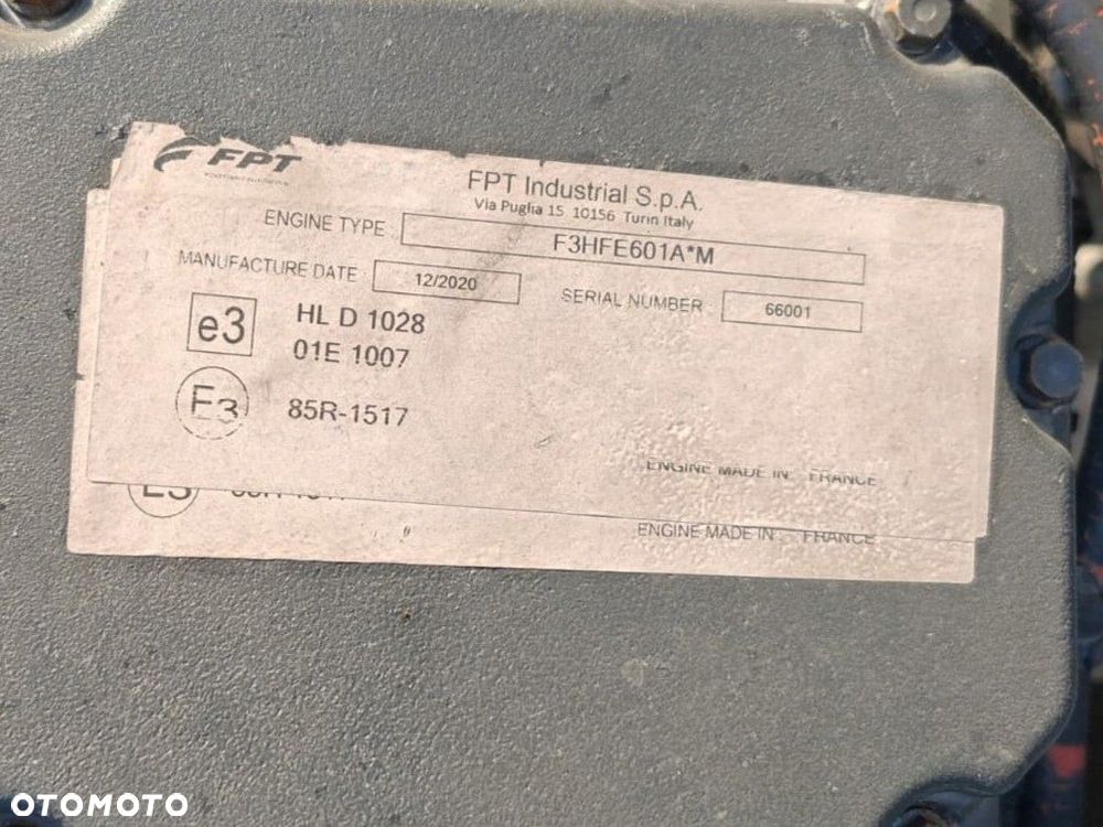 KOMPLETNY SILNIK IVECO S - WAY EURO 6 F3HFE601A*M LNG 460 KM - 2