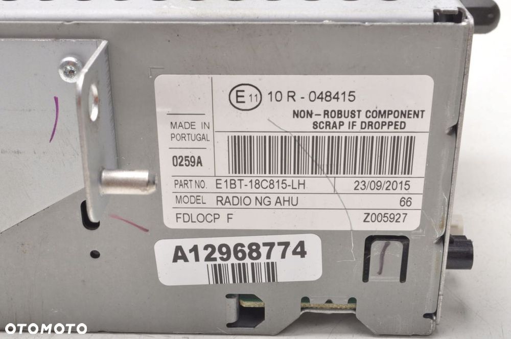 FORD C-MAX MK2 RADIO NAWIGACJA E1BT-18C815-LH - 2