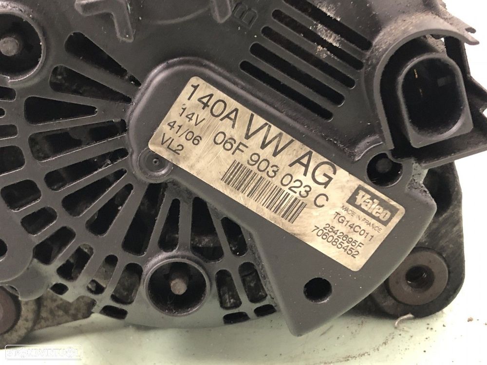 Alternador  Usado SEAT LEON (1P1) 1.9 TDI 06F 903 023 C MOTOR BKC / BLS / ARL /... - 5