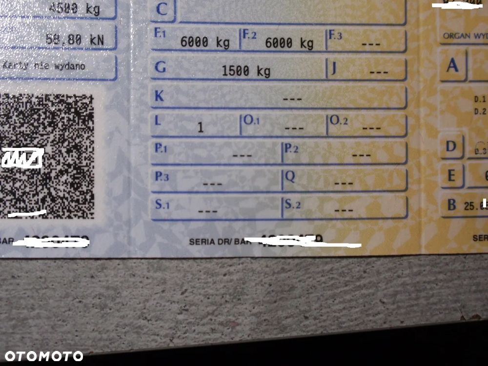 Inny PRZYCZEPA JEDNOOSIOWA ,TANDEM zarejestrowana w kraju uszkodzona - 1