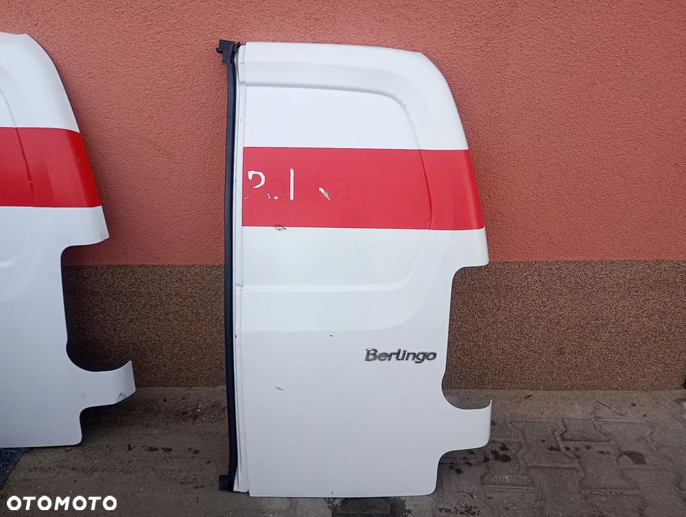 PARTNER BERLINGO 08-18 drzwi prawe tylne prawy tył skrzydełkowe - 1