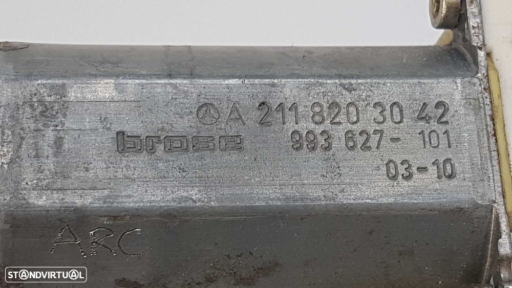 MOTOR ELEVADOR FRENTE ESQUERDO MERCEDES CLASE E (W211) BERLINA E 320 CDI (211.02... - 2