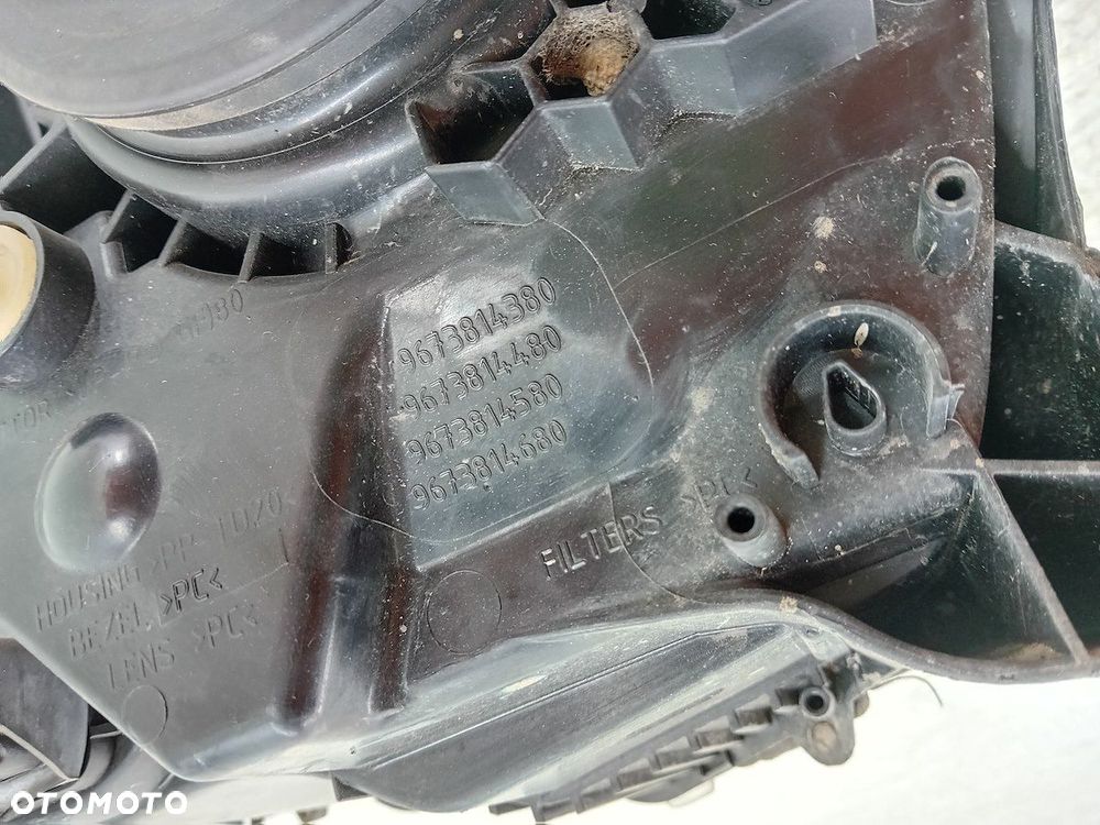 LAMPA PRZÓD PRAWA CITROEN C3 II 9673814380 - 11