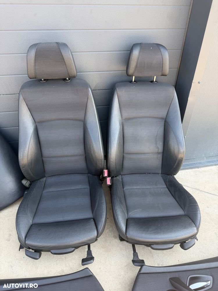 Interior scaune sport partial piele bmw seria 3 e91 - 2