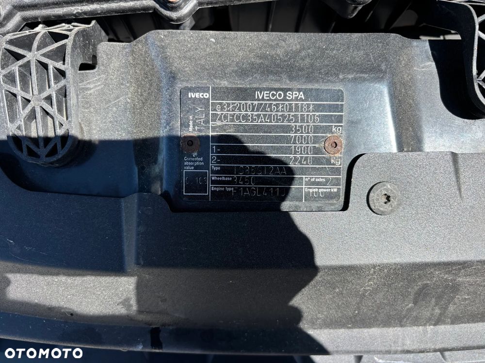 Iveco DAILY 35S14,35S15,35S16,35S17, IZOTERMA 7 Euro palet KILKA SZTUK - 10