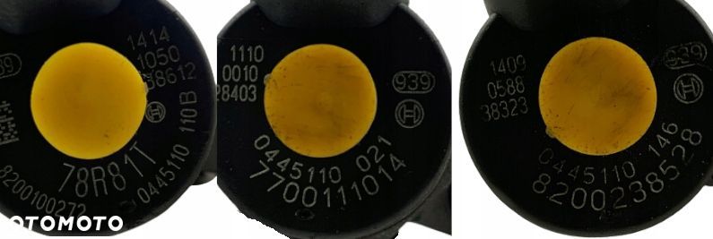 WTRYSKIWACZ RENAULT OPEL 1.9 DCI CDTI 0445110146 0445110021 - 4