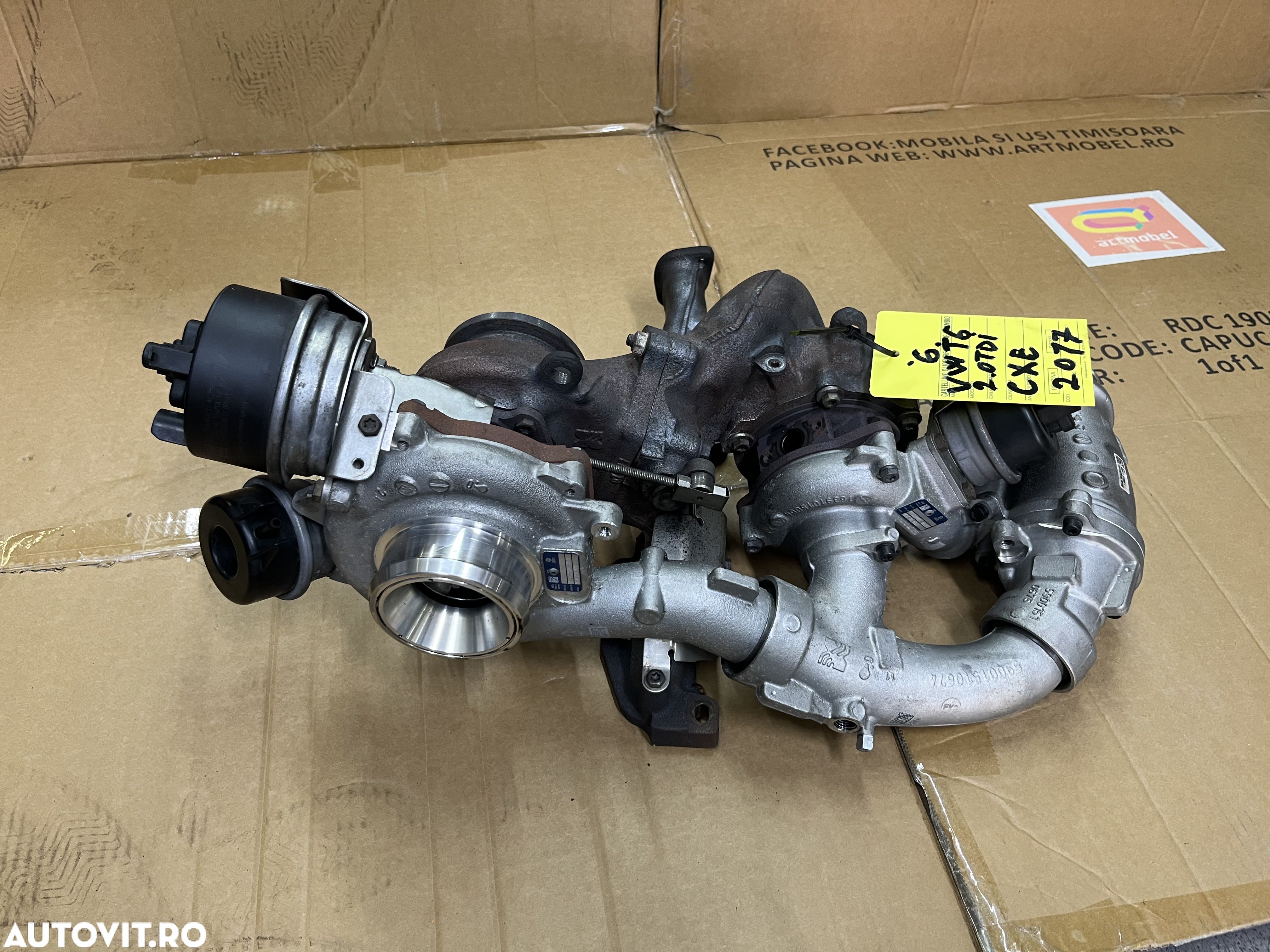 Turbine 03N145701M Vw T6 2.0 biturbo CXE 2017 - 1