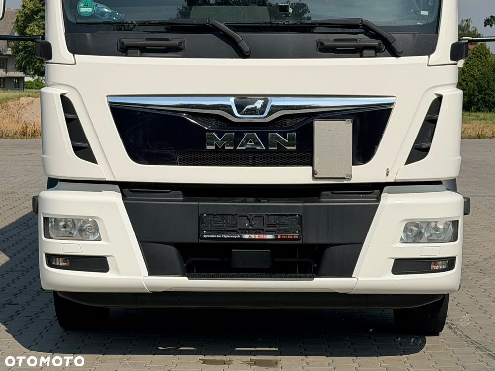 MAN TGM 15.290 / BURTO - FIRANKA / WINDA / 370 TYŚ KM / ŁADOWNOŚĆ 8 120 KG / 1 REJ. 2019 ROK / 18 EUROPALET / ZSUWANY DACH / SPROWADZONY / SYPIALKA / EURO 6 - 12