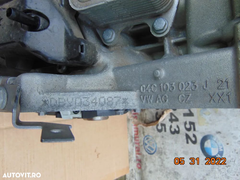 Motor VW 1.0 tgi DBY golf 7 polo t cross skoda fabia rapid octavia seat arona ibiza leon audi a1 sc - 2