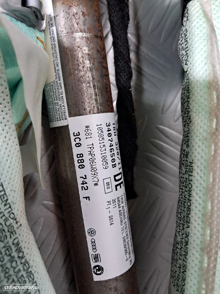 Cortina de Airbag Vw Passat Variant 2010-2016 - 3