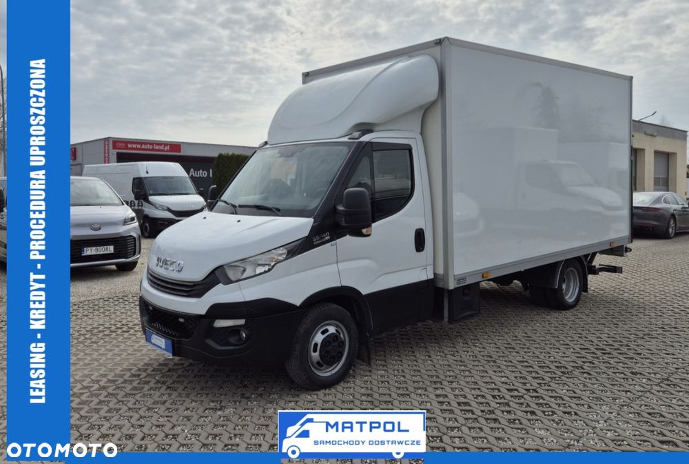 Iveco Daily 35C16 Hi-Matic, Kontener 8PAL, Winda 750Kg, drzwi boczne, klimatyzacja, webasto