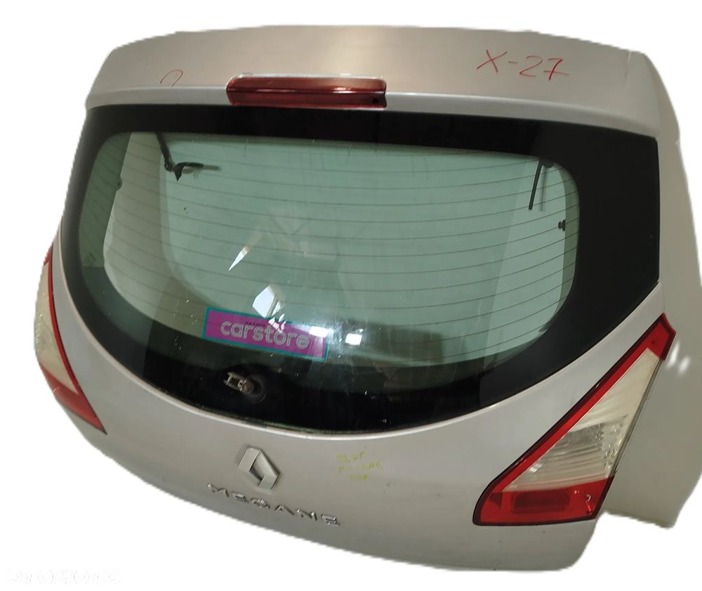 KLAPA BAGAŻNIKA TYLNA RENAULT MEGANE III 08-12 HB - 5