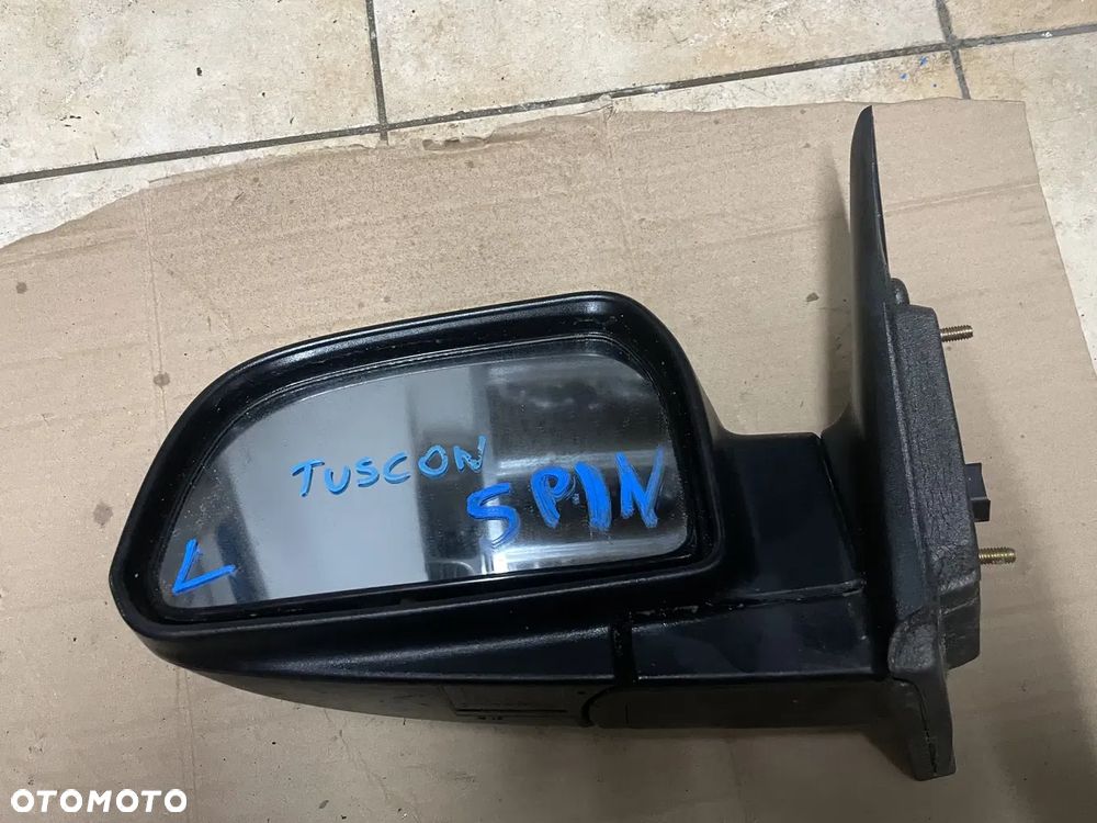 Lusterko lewe Hyundai Tucson 5 PIN (błękit) - 1
