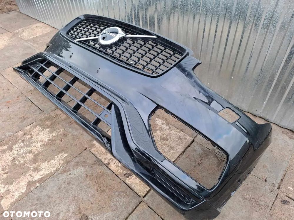 ZDERZAK PRZEDNI PRZÓD VOLVO XC 90 II LIFT R DESIGN GRILL ŁADNY - 5