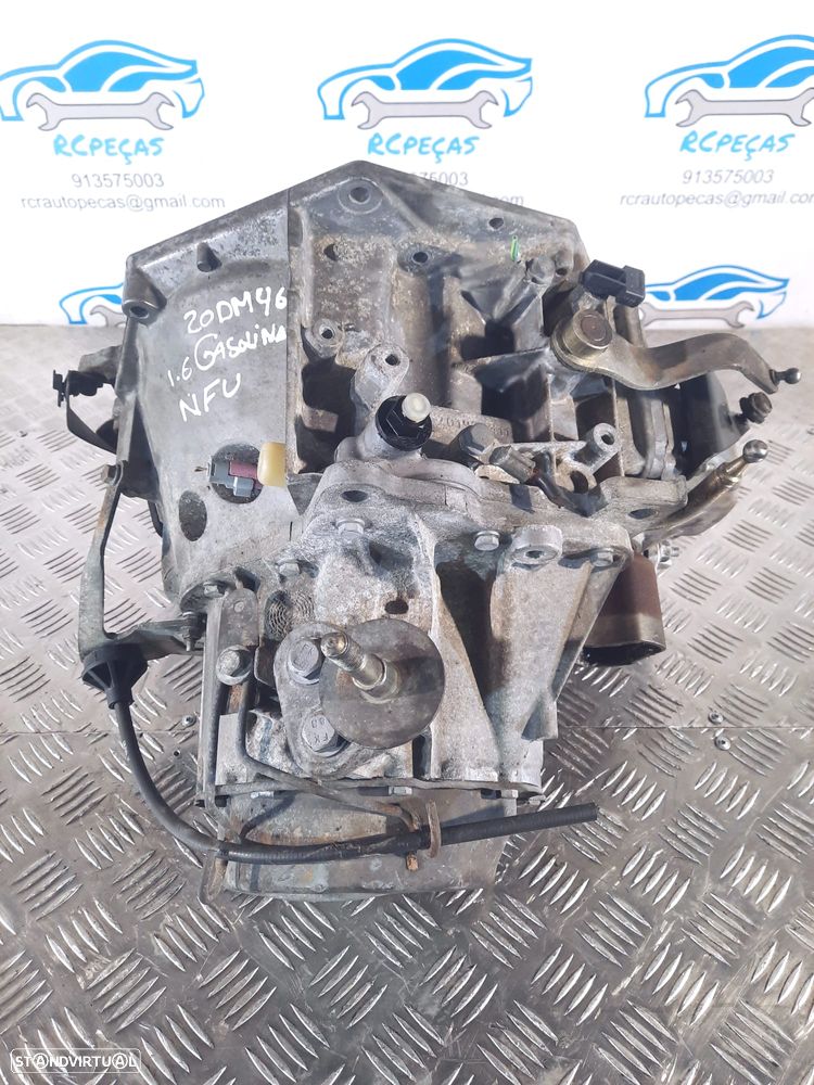 CAIXA VELOCIDADES MANUAL CITROEN XSARA N0 N1 1.6i 16V 110CV NFU TU5JP4 20DM46 BERLINGO I 1 MK1 MF GJK GFK C4 I 1 MK1 LC LA C3 I 1 MK1 FC FN C2 JM PEUGEOT 206 2A 2C 2D 207 WA WC 307 3A 3C - 5