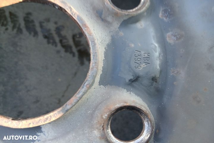 Jante tabla cu anvelope 15 - set 195/65 R15 KBA43929 6JX15H2 ET47 195 - 4