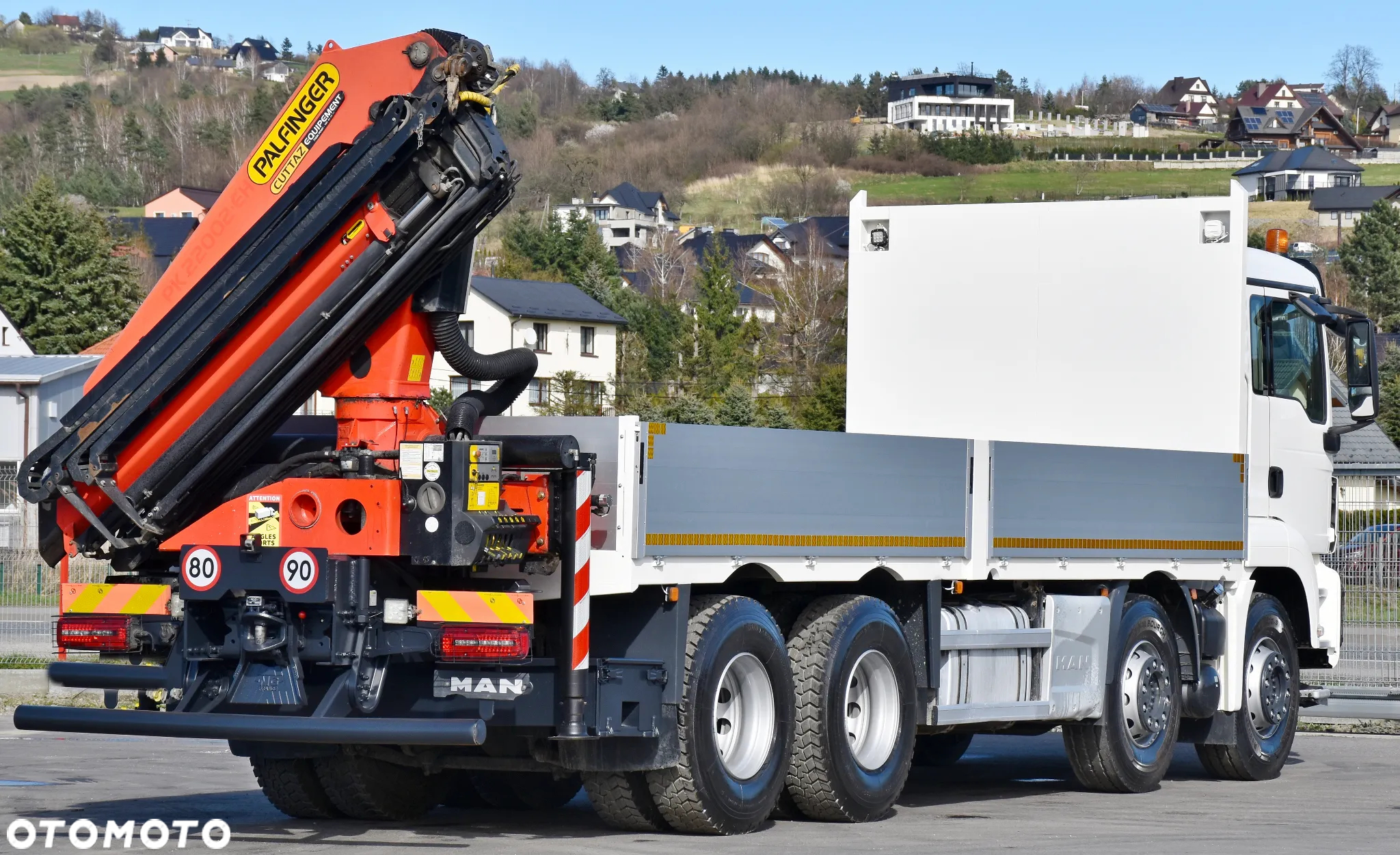 MAN TGS 35.500 * SKRZYNIA 7,15 m * PK 22002-EH C + PILOT / 8x4 - 6