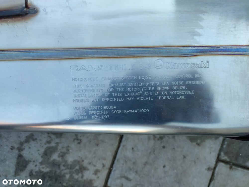 Tłumik, wydech, osłona wydechu, tłumika Kawasaki Ninja 1000 SX 20-23 - 13
