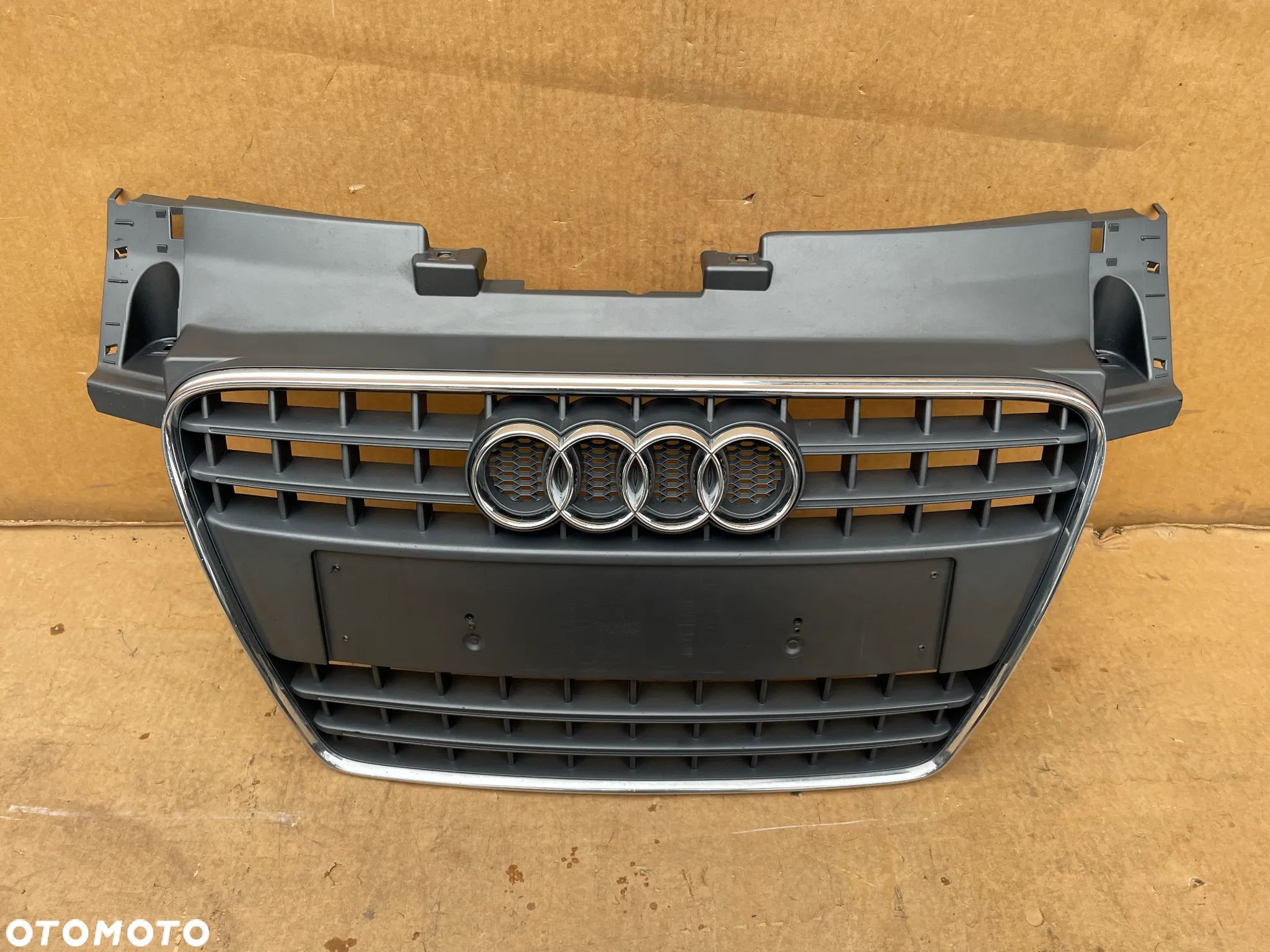 AUDI TT 8J 8J0 06- ORYGINALNA ATRAPA ZDERZAKA PRZEDNIEGO BEZ PDC 8J0853651 ŁADNA - 1