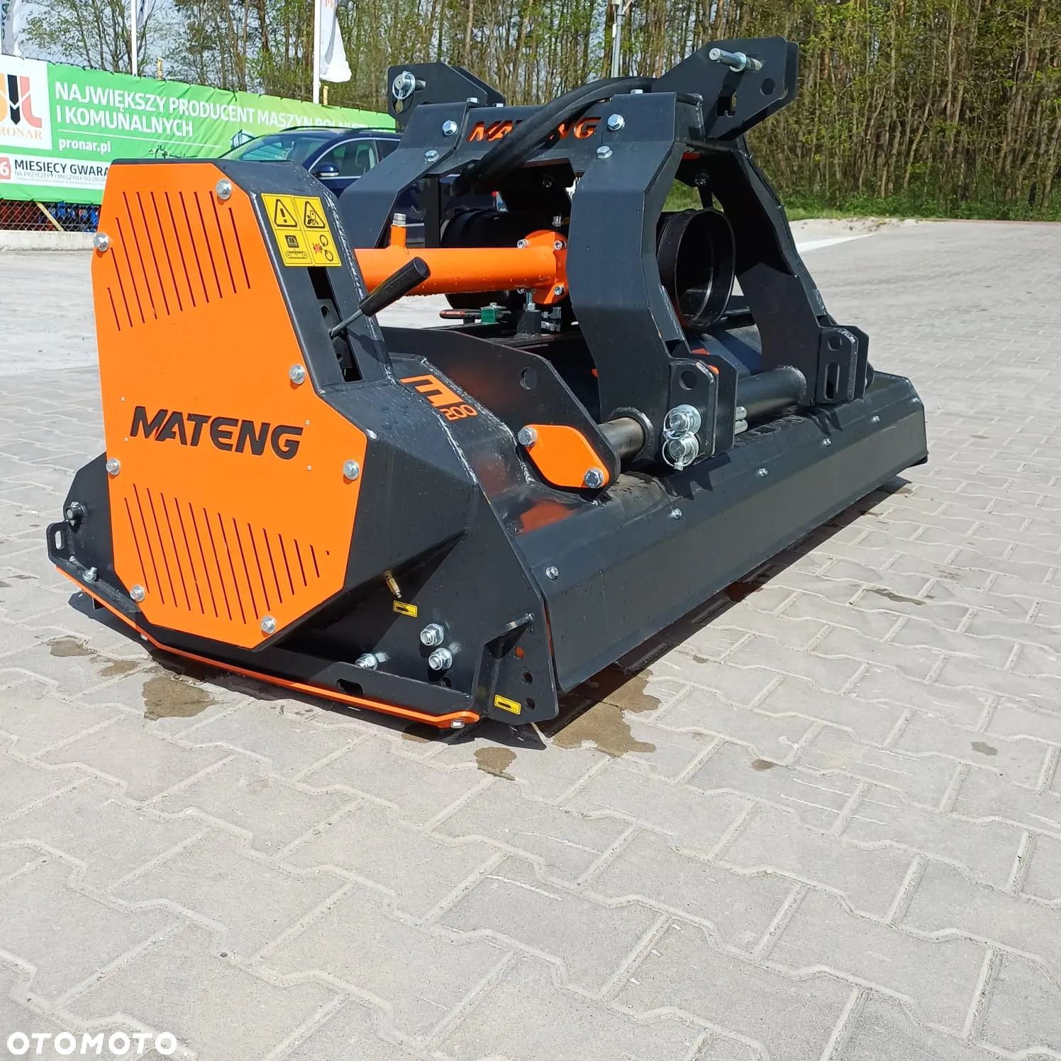 Kosiarka bijakowa mulczer przednia tylna 180 - 240cm TALEX STARK ORKA - 11