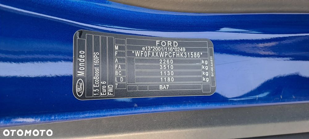 Ford Mondeo 1.5 EcoBoost Titanium - 31