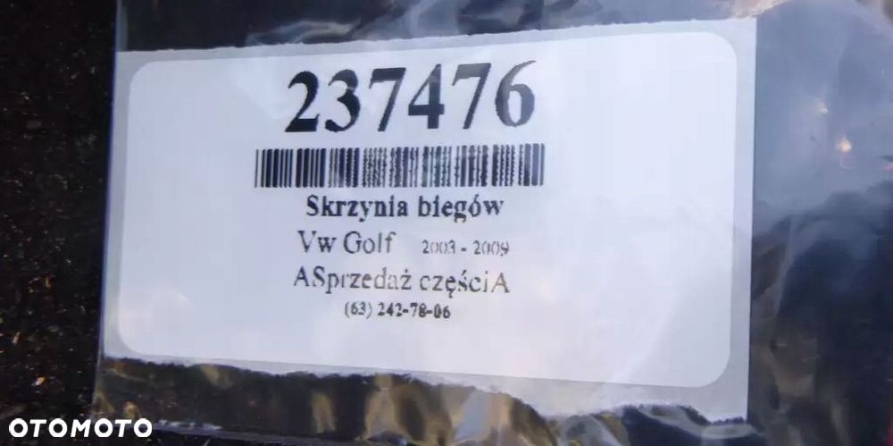 VW Golf Skrzynia Biegów JCR - 5