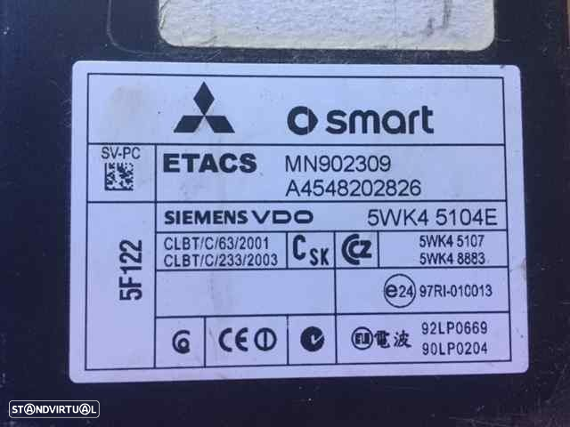 Módulo eletrônico SMART FORFOUR (454) (2004-2006) 1.1 (454.030) - 2
