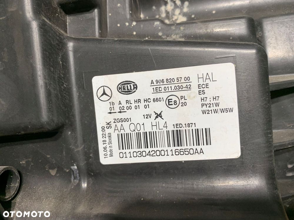 LAMPA MERCEDES SPRINTER W 906 LIFT 13-19 A9068205700 - 6